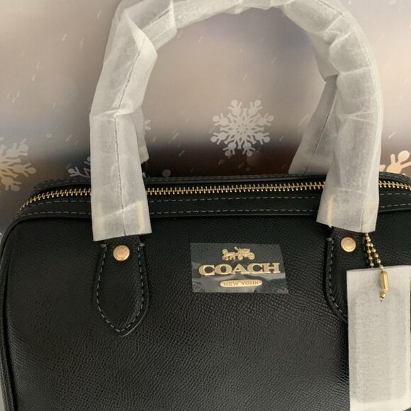 Elegant & Chic Coach Rowan Satchel Handbag - Picture 2 of 4